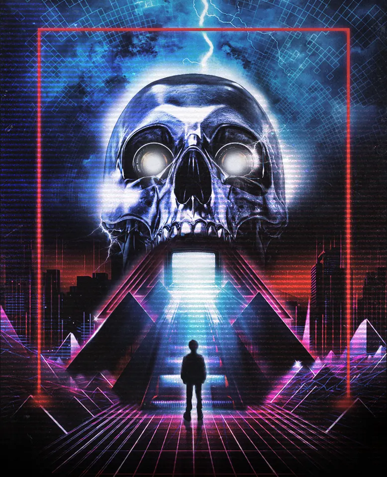 Póster oficial de V/H/S/85
