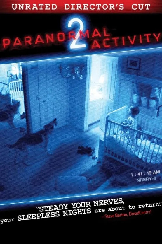 Póster oficial de Paranormal Activity 2